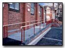 ramp and parking bays