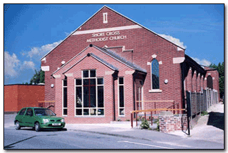 new church entrance - front elevation