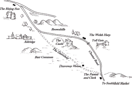ancient droveway map