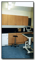 preparation area - before and after